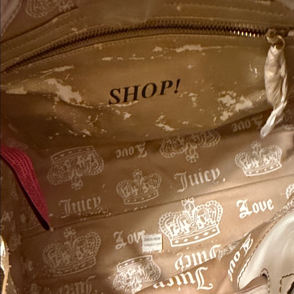 Y2K Authentic Juicy Couture Pink and Yellow Plaid Daydreamer Bag 💕 - Picture 9 of 17